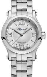 Chopard Happy Sport Srebrny 30 mm Stal 278573-3012