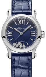 Chopard Happy Sport Niebieski 30 mm Stal 278573-3016