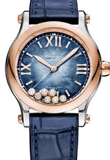 Chopard Happy Sport Masa perłowa 36 mm Złoto/Stal 278578-6003