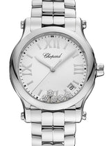 Chopard Happy Sport Biały 36 mm Stal 278582-3001