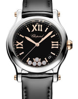 Chopard Happy Sport Czarny 36 mm Stal 278582-6014
