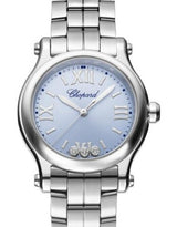 Chopard Happy Sport Niebieski 30 mm Stal 278590-3010