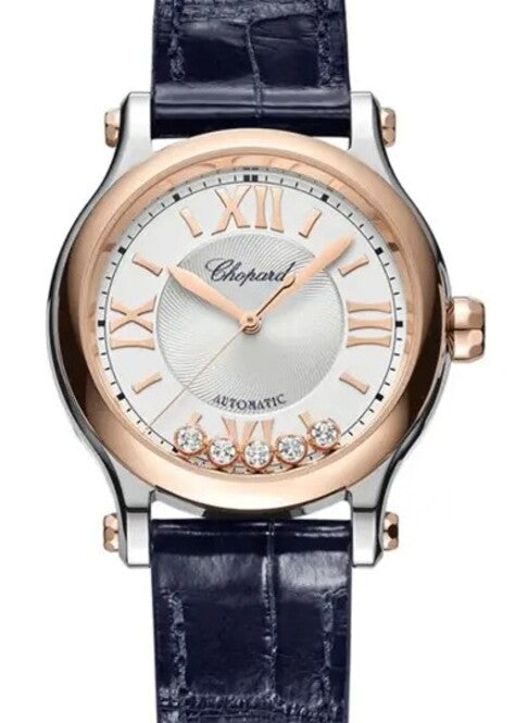 Chopard Happy Sport Srebrny 33 mm 278608-6001