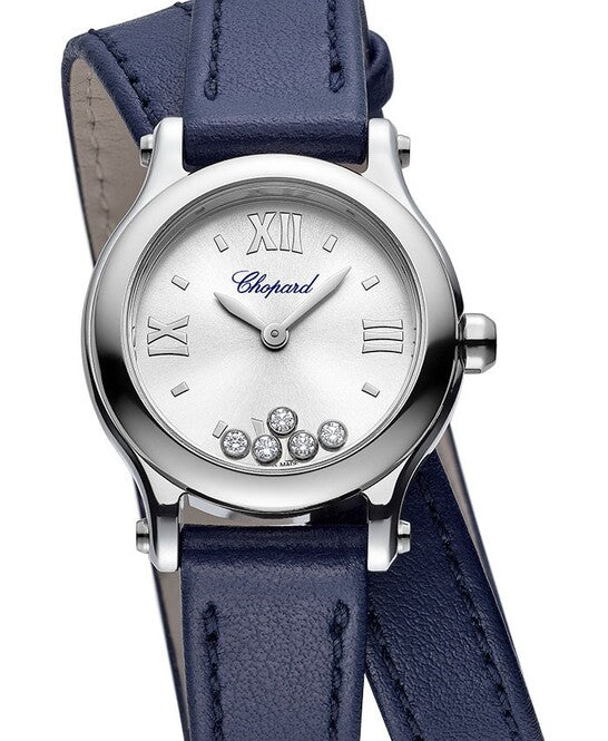 Chopard Happy Sport Srebrny 25 mm Stal 278620-3001