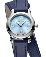 Chopard Happy Sport Niebieski 25 mm Stal 278620-3003