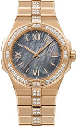 Chopard Alpine Eagle Masa perłowa 36 mm Złoto różowe 295370-5003