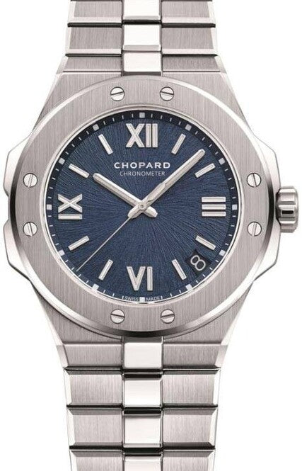 Chopard Alpine Eagle Large Niebieski 41 mm Stal 298600-3001