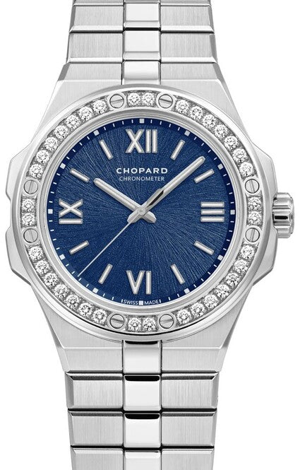 Chopard Alpine Eagle Niebieski 36 mm Stal 298601-3004