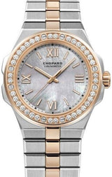 Chopard Alpine Eagle Masa perłowa 36 mm Złoto/Stal 298601-6002