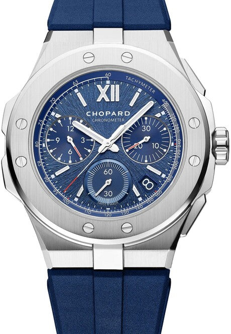 Chopard Alpine Eagle XL Chrono Niebieski 44 mm Stal 298609-3003