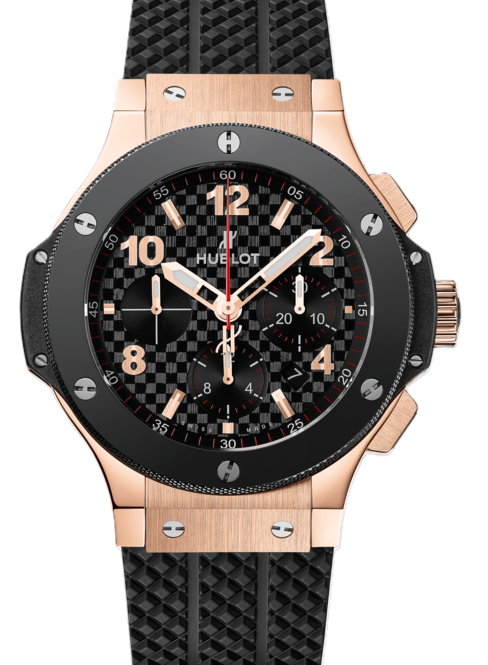 Hublot Big Bang Czarny 44 mm Zloto rozowe 301.PB.131.RX