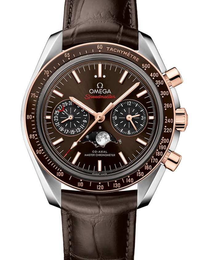 Omega Speedmaster Moonwatch Szary 44.25 mm Zloto/Stal 304.23.44.52.13.001