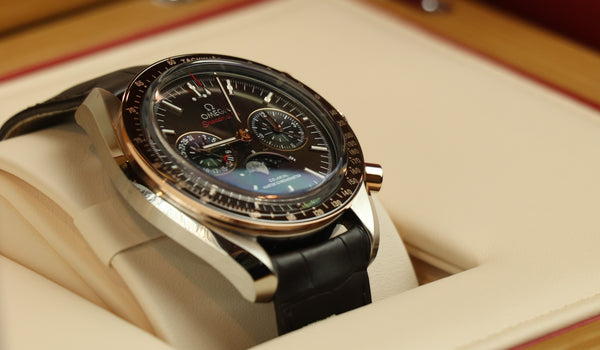Omega Speedmaster Moonwatch Szary 44.25 mm Zloto/Stal