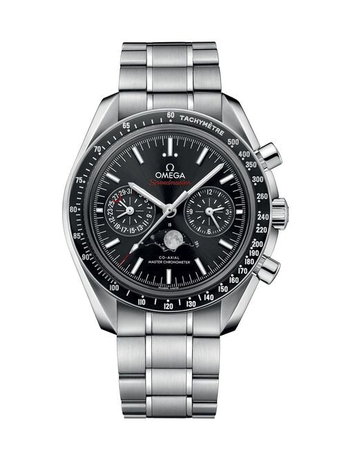 Omega Speedmaster Moonphase Co-Axial 44.25mm Czarny Stal