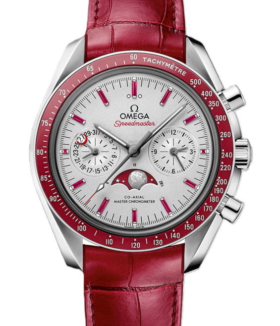 Omega Speedmaster Szary 44 mm Platyna 304.93.44.52.99.002