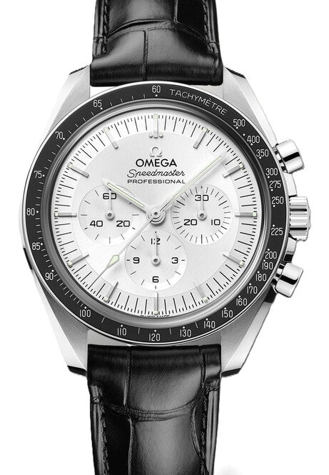 Omega Speedmaster Srebrny 42 mm Złoto białe 310.63.42.50.02.001