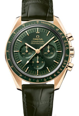 Omega Speedmaster Moonwatch Zielony 42 mm Zolte zloto 310.63.42.50.10.001