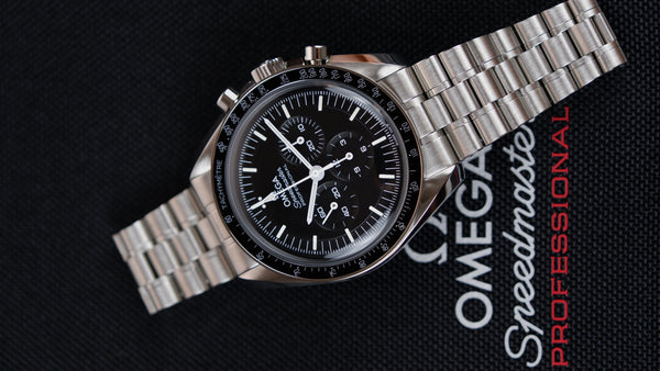 Omega Speedmaster Moonwatch Professional 42 mm Czarny Stal