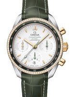 Omega Speedmaster Srebrny 38 mm Złoto/Stal 324.28.38.50.02.001