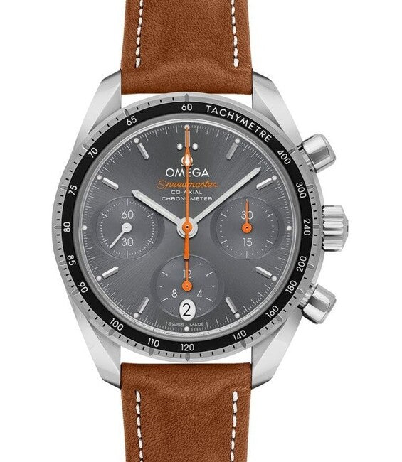 Omega Speedmaster Szary 38 mm Stal 324.32.38.50.06.001