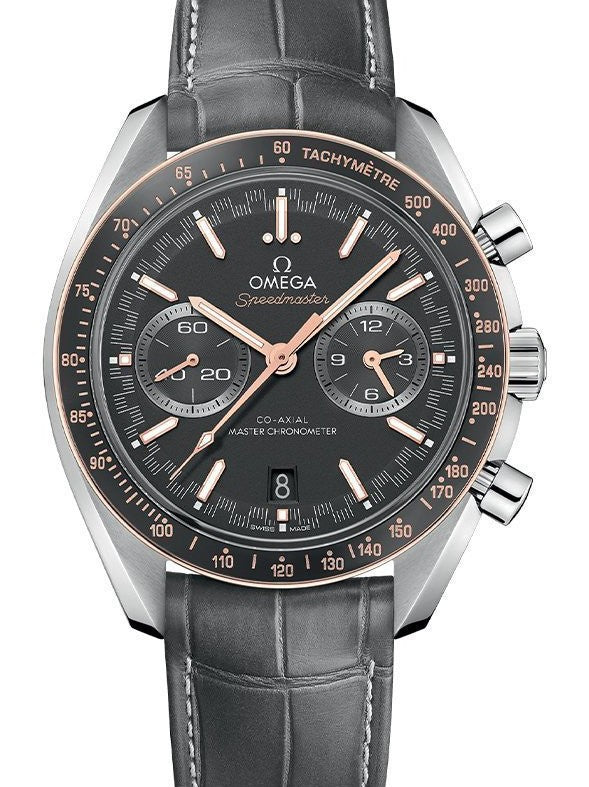 Omega Speedmaster Racing Szary 44.25 mm Stal 329.23.44.51.06.001