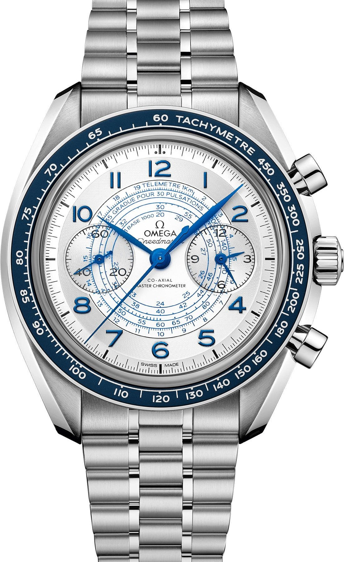 Omega Speedmaster Srebrny 43 mm Stal 329.30.43.51.02.001