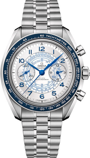 Omega Speedmaster Chronoscope Co-Axial 43 mm Srebrny Stal