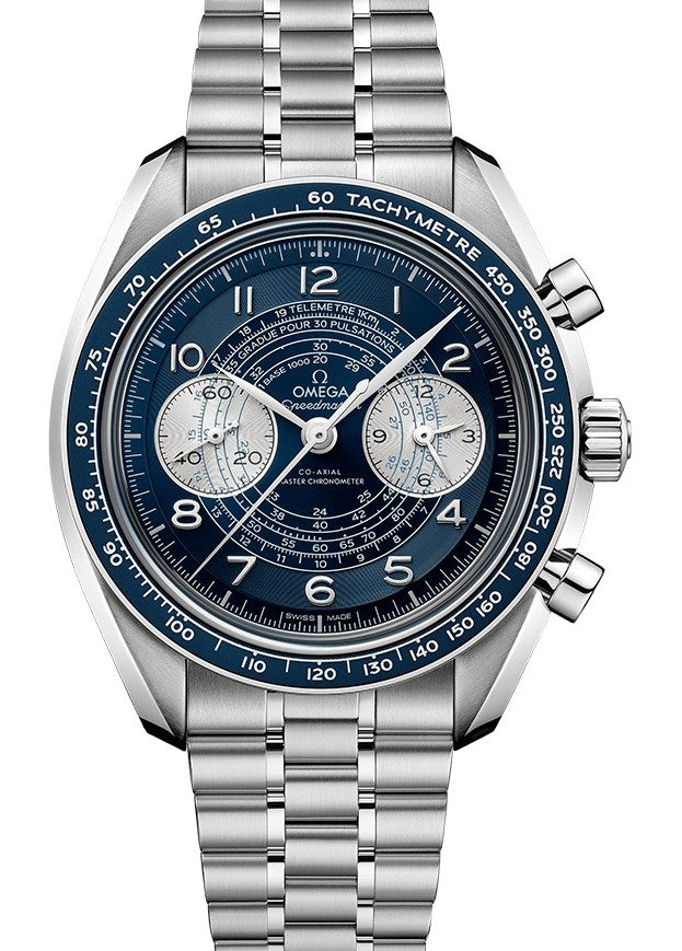Omega Speedmaster Niebieski 43 mm Stal 329.30.43.51.03.001