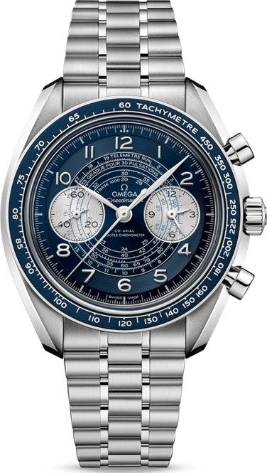 Omega Speedmaster Chronoscope Co-Axial 43mm Niebieski Stal
