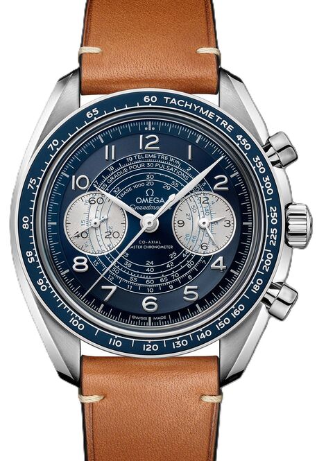 Omega Speedmaster Chronoscope Niebieski 43 mm Stal