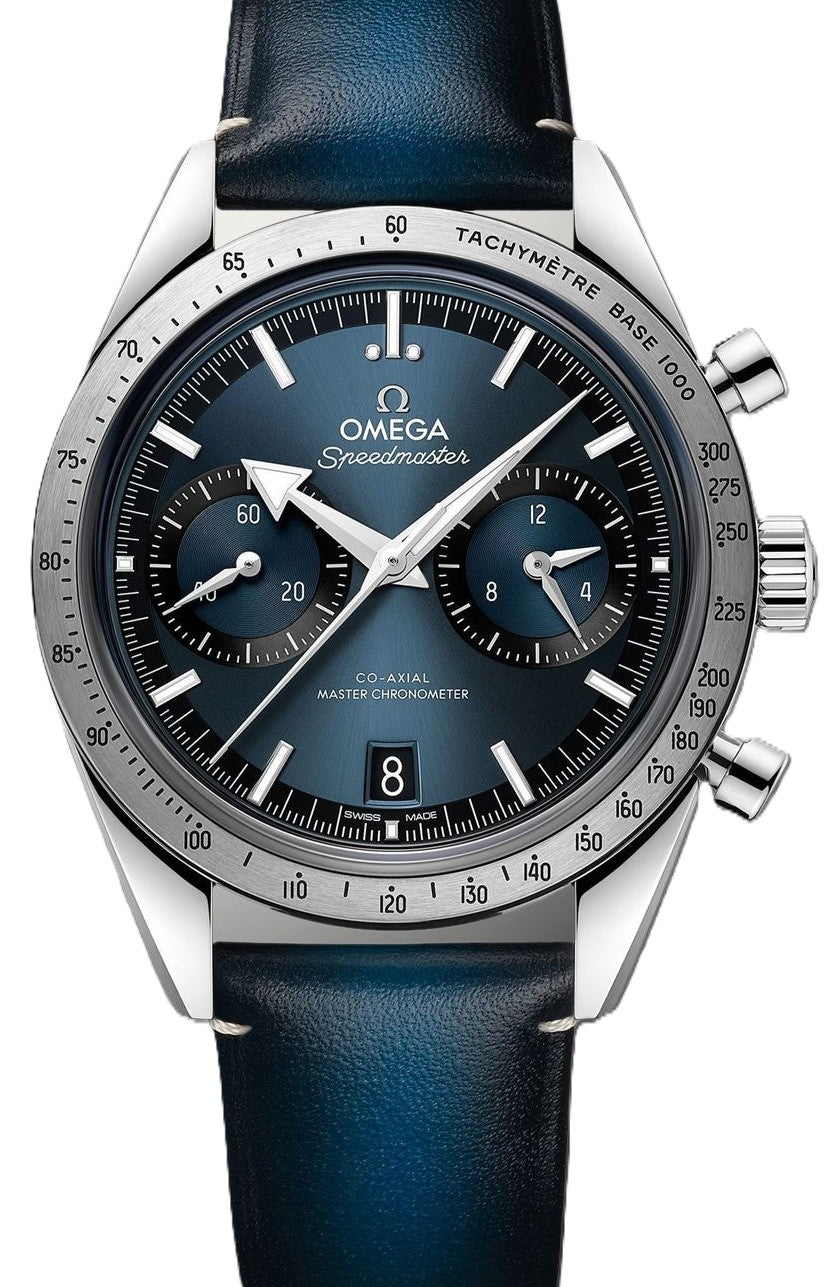 Omega Speedmaster '57 Niebieski 40.5 mm Stal 332.12.41.51.03.001