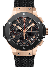 Hublot Big Bang Czarny 41 mm Zloto rozowe 341.PB.131.RX
