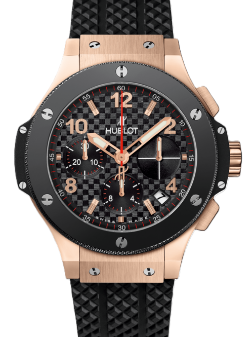 Hublot Big Bang Czarny 41mm Zloto rozowe