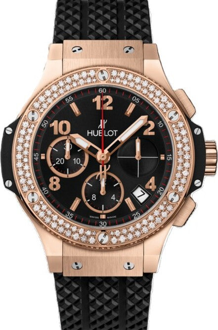 Hublot Big Bang Czarny 38mm Zloto rozowe