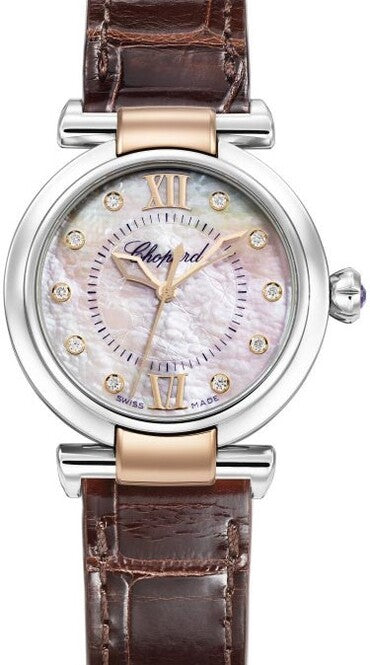 Chopard Imperiale Masa perłowa 29 mm Złoto/Stal 388563-6013