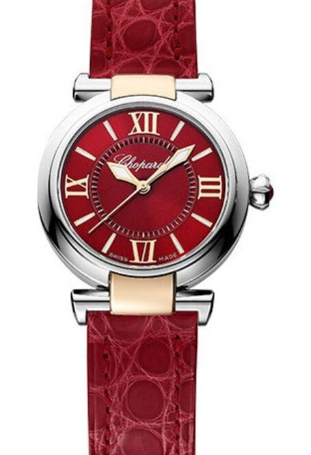 Chopard Imperiale Czerwony 29 mm Złoto/Stal 388563-6016