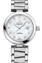 Omega De Ville Masa perłowa 34 mm Stal 425.30.34.20.55.002
