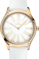 Omega De Ville Trésor Bialy 36 mm Żółte Zloto 428.57.36.60.04.001