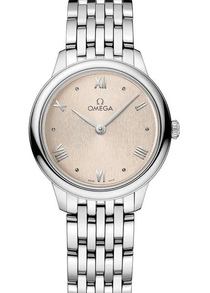 Omega De Ville Prestige Szampanski 27.5 mm Stal 434.10.28.60.09.001