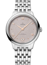 Omega De Ville Prestige Szary 34 mm Stal 434.10.34.20.02.002
