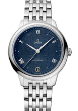 Omega De Ville Co-Axial Niebieski 34 mm Stal 434.10.34.20.03.002