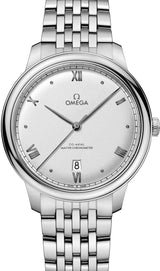 Omega De Ville Prestige Srebrny 40 mm Stal 434.10.40.20.02.001