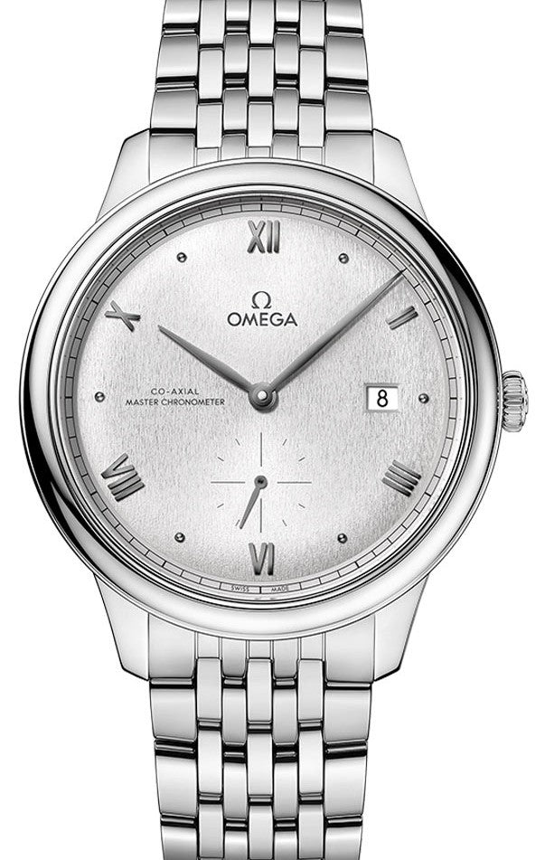 Omega De Ville Prestige Srebrny 41 mm Stal 434.10.41.20.02.001