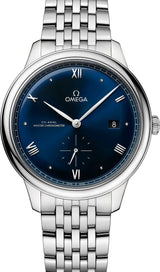 Omega De Ville Prestige Niebieski 41 mm Stal 434.10.41.20.03.001