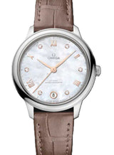 Omega De Ville Co-Axial Masa perlowa 34 mm Stal 434.13.34.20.55.001