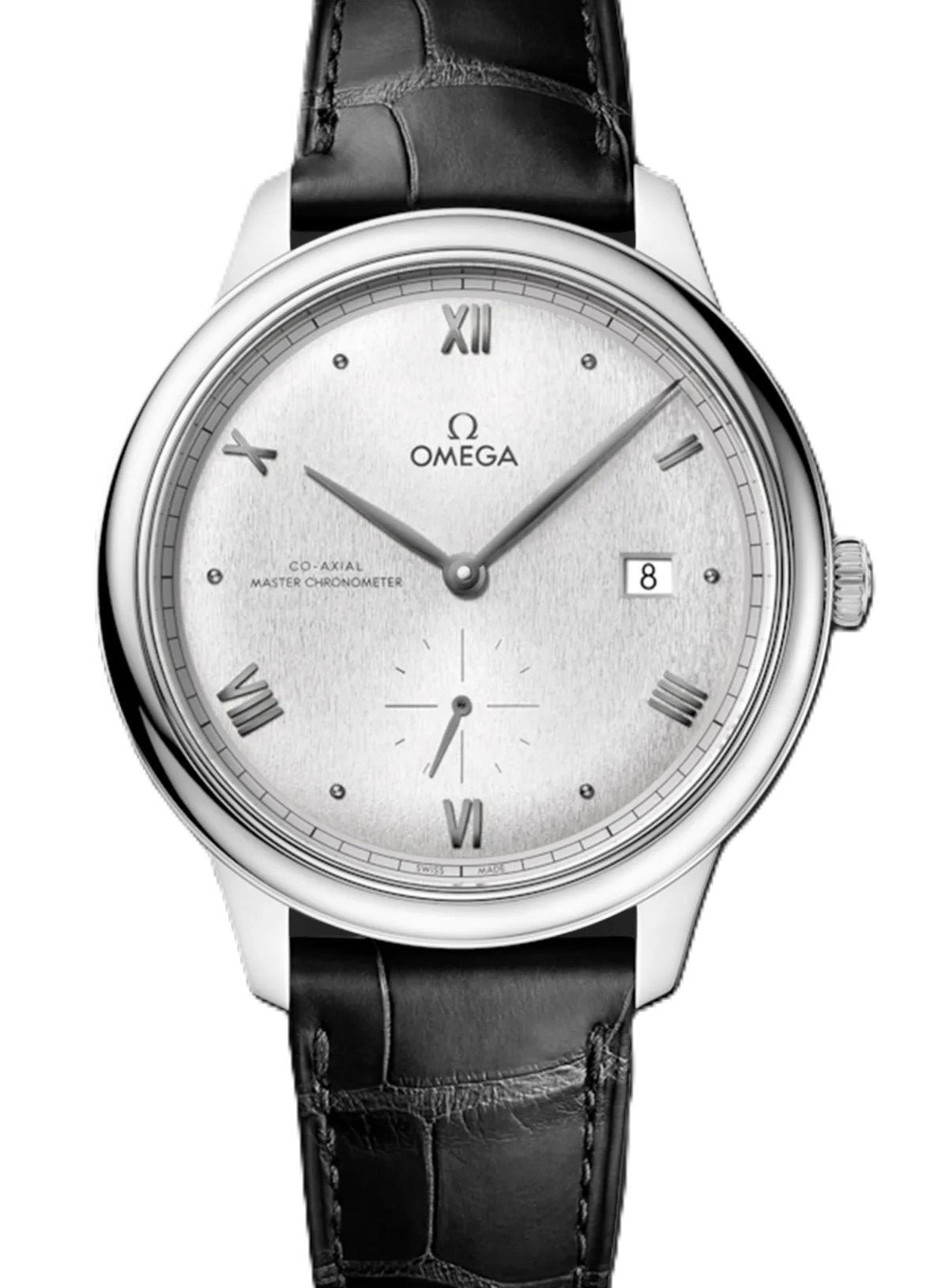 Omega De Ville Co-Axial Srebrny 41 mm Stal 434.13.41.20.02.001