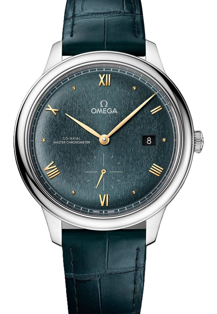 Omega De Ville Prestige Zielony 41 mm Stal 434.13.41.20.10.001