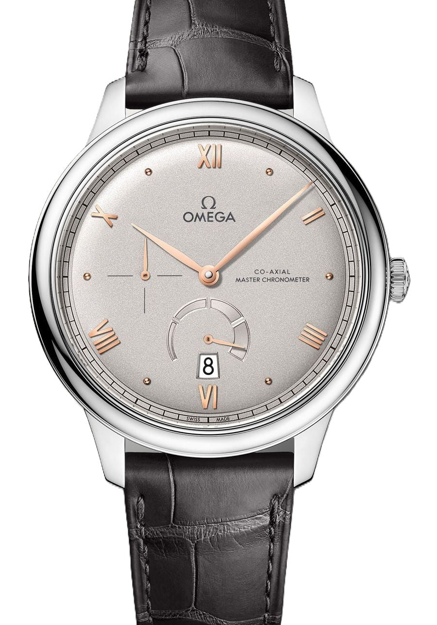 Omega De Ville Co-Axial Szary 41 mm Stal 434.13.41.21.06.001