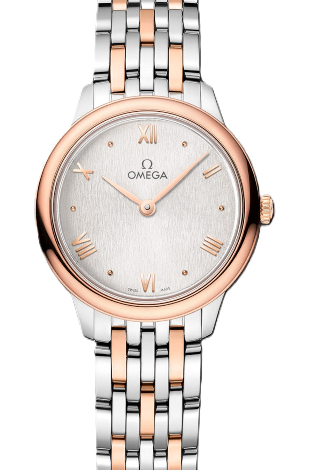 Omega De Ville Prestige Srebrny 27.5 mm Zloto/Stal 434.20.28.60.02.001