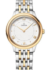 Omega De Ville Prestige Srebrny 30 mm Złoto/Stal 434.20.30.60.02.002